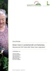 Buchcover Green Care in Landwirtschaft und Gartenbau