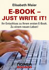 Buchcover E-Book- Just write it!
