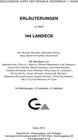 Buchcover Erläuterungen zu Blatt 144 Landeck