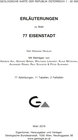 Buchcover Erläuterungen zu Blatt 77 Eisenstadt