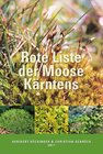 Buchcover Rote Liste der Moose Kärntens
