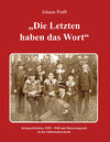 Buchcover Die Letzten haben das Wort