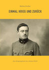 Buchcover Einmal Krieg und zurück