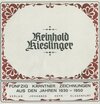 Buchcover Fünfzig Kärntner Zeichnungen aus den Jahren 1930-1950