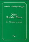 Buchcover Kleine Deutsche Messe