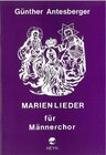 Buchcover Marienlieder für Männerchor