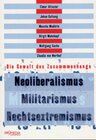 Buchcover Neoliberalismus - Militarismus - Rechtsextremismus