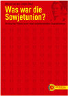 Buchcover Was war die Sowjetunion?