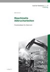 Buchcover Maschinelle Abbrucharbeiten