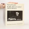 Buchcover Karl Kraus liest Offenbach