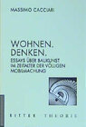 Buchcover Wohnen. Denken