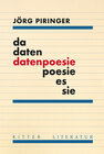 Buchcover datenpoesie