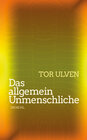 Buchcover Das allgemein Unmenschliche