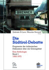 Buchcover Die Südtirol-Debatte / 1950-1972