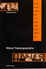 Buchcover Wiener Theatergespräche