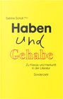 Buchcover Haben und Gehabe