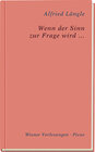 Buchcover Wenn der Sinn zur Frage wird ...