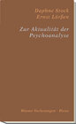 Buchcover Zur Aktualität der Psychoanalyse
