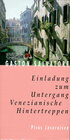 Buchcover Einladung zum Untergang. Venezianische Hintertreppen