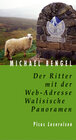 Buchcover Der Ritter mit der Web-Adresse. Walisische Panoramen