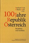Buchcover 100 Jahre Republik Österreich