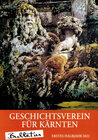 Buchcover Bulletin des Geschichtsvereines für Kärnten