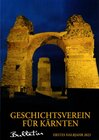 Buchcover Bulletin des Geschichtsvereines für Kärnten