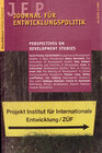 Buchcover Journal für Entwicklungspolitik 2007/2