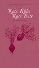Buchcover Rote Rübe / Rote Bete
