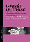 Buchcover Universität nach Bologna?