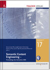 Buchcover Semantic Content Engineering - Proceedings der Semantics 2005
