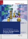 Buchcover Business Strategy Creation in Internet Firms