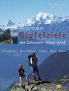 Buchcover Die schönsten Gipfelziele der Schweizer Alpen West