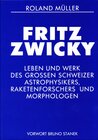 Buchcover Fritz Zwicky