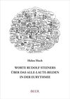 Buchcover Worte Rudolf Steiners über das Alle-Laute-Bilden in der Eurythmie