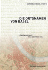 Buchcover Die Ortsnamen von Basel