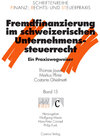 Buchcover Fremdfinanzierung im schweizerischen Unternehmenssteuerrecht