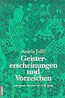 Buchcover Geistererscheinungen und Vorzeichen