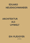 Buchcover Architektur als Umwelt