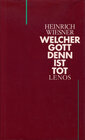 Buchcover Welcher Gott denn ist tot