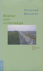 Buchcover Blätter von unterwegs