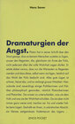 Buchcover Dramaturgien der Angst