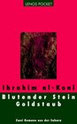 Buchcover Blutender Stein / Goldstaub