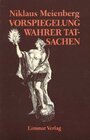 Buchcover Vorspiegelung wahrer Tatsachen