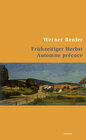 Buchcover Frühzeitiger Herbst /Automne précoce