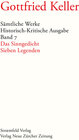 Buchcover Sämtliche Werke. Historisch-Kritische Ausgabe / Sämtliche Werke. Historisch-Kritische Ausgabe, Band 7