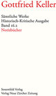 Buchcover Sämtliche Werke. Historisch-Kritische Ausgabe, Band 16.2