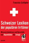 Buchcover Schweizer Lexikon der populären Irrtümer