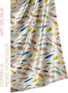 Buchcover Art on Silk