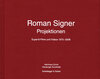 Buchcover Roman Signer. Projektionen